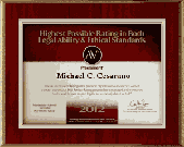 AV 2012 Award
